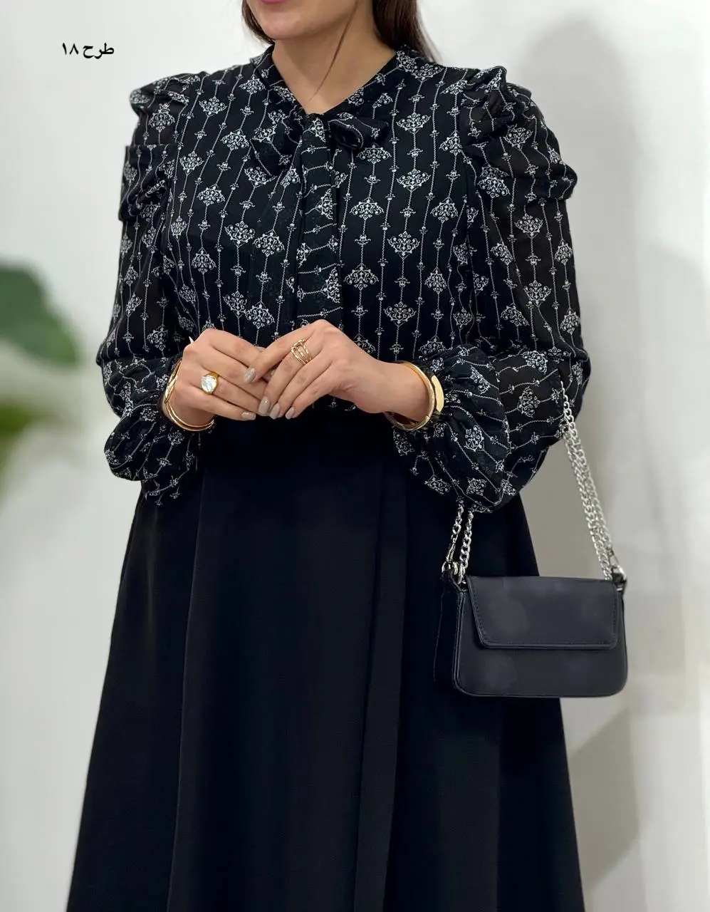 شومیزحریر مجلسی مهلا (4520)